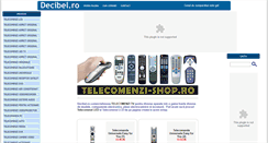 Desktop Screenshot of decibel.ro