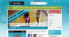 Desktop Screenshot of decibel.fi